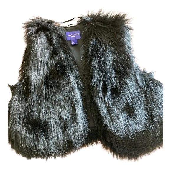 Jimmy Choo x HM Fur Vest- Size 6 - Picture 3 of 4